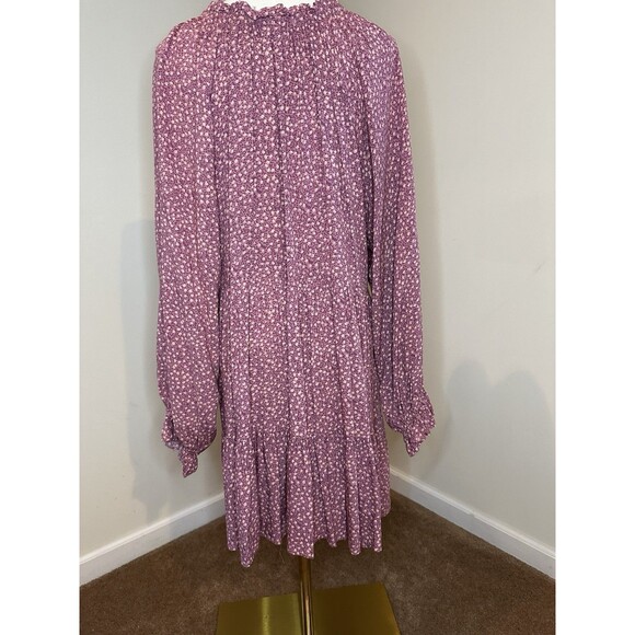 Dress Forum Midi Dress Medium Floral show me your mumu long sleeve - Picture 7 of 12